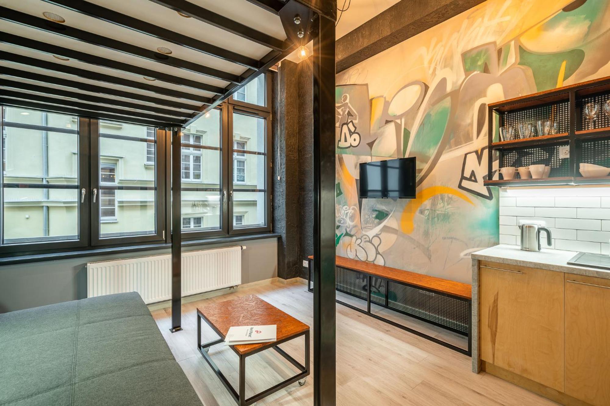 Graffiti Apartments Wrocław Kültér fotó