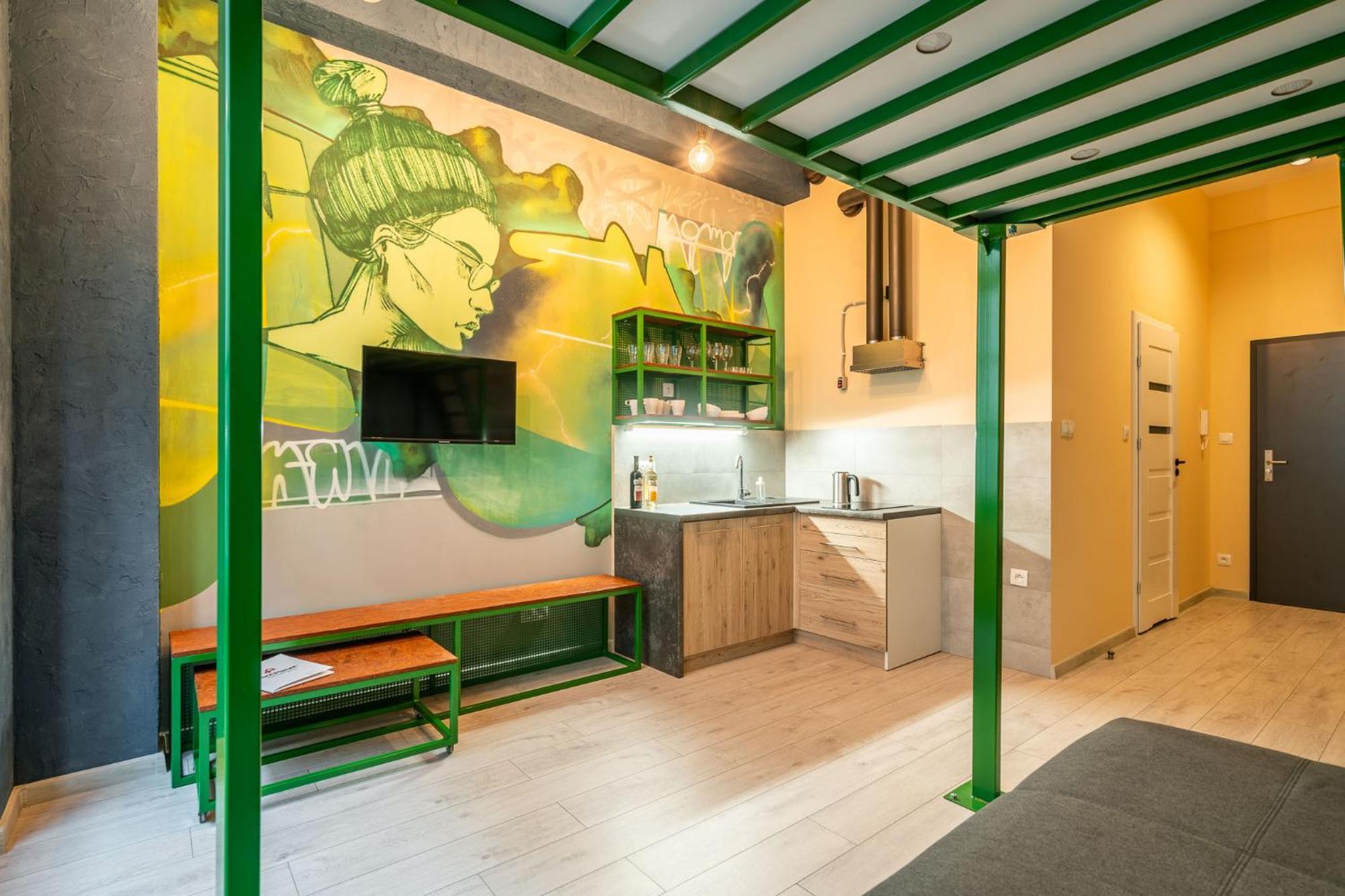 Graffiti Apartments Wrocław Kültér fotó